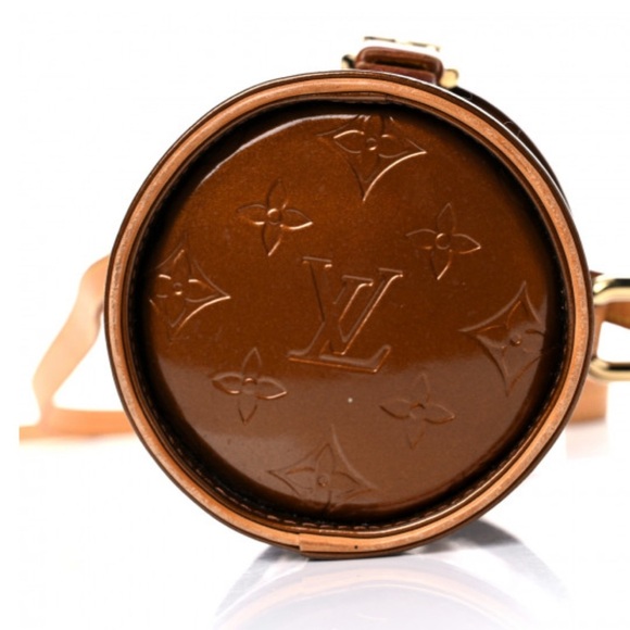 Louis Vuitton Vernis Bronze Round Crossbody - Picture 4 of 8